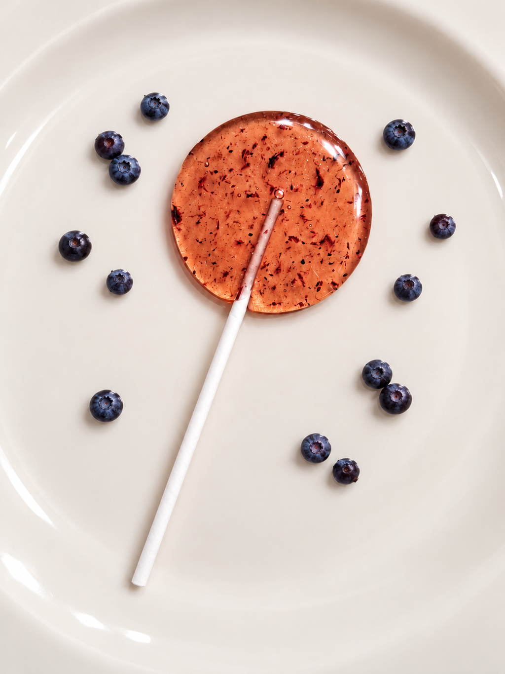 Blueberry Lavender (12 Handcrafted Lollipops)