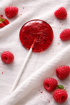 Raspberry Hibiscus - (12 Handcrafted Lollipops)