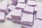 Blueberry Marshmallows (8 Handcrafted Marshmallows)