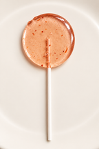 Strawberry Rhubarb Lollipops (12 Handcrafted Lollipops)